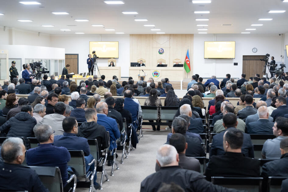 Ruben Vardanyanın məhkəməsində zərərçəkmiş şəxslər ifadə veriblər