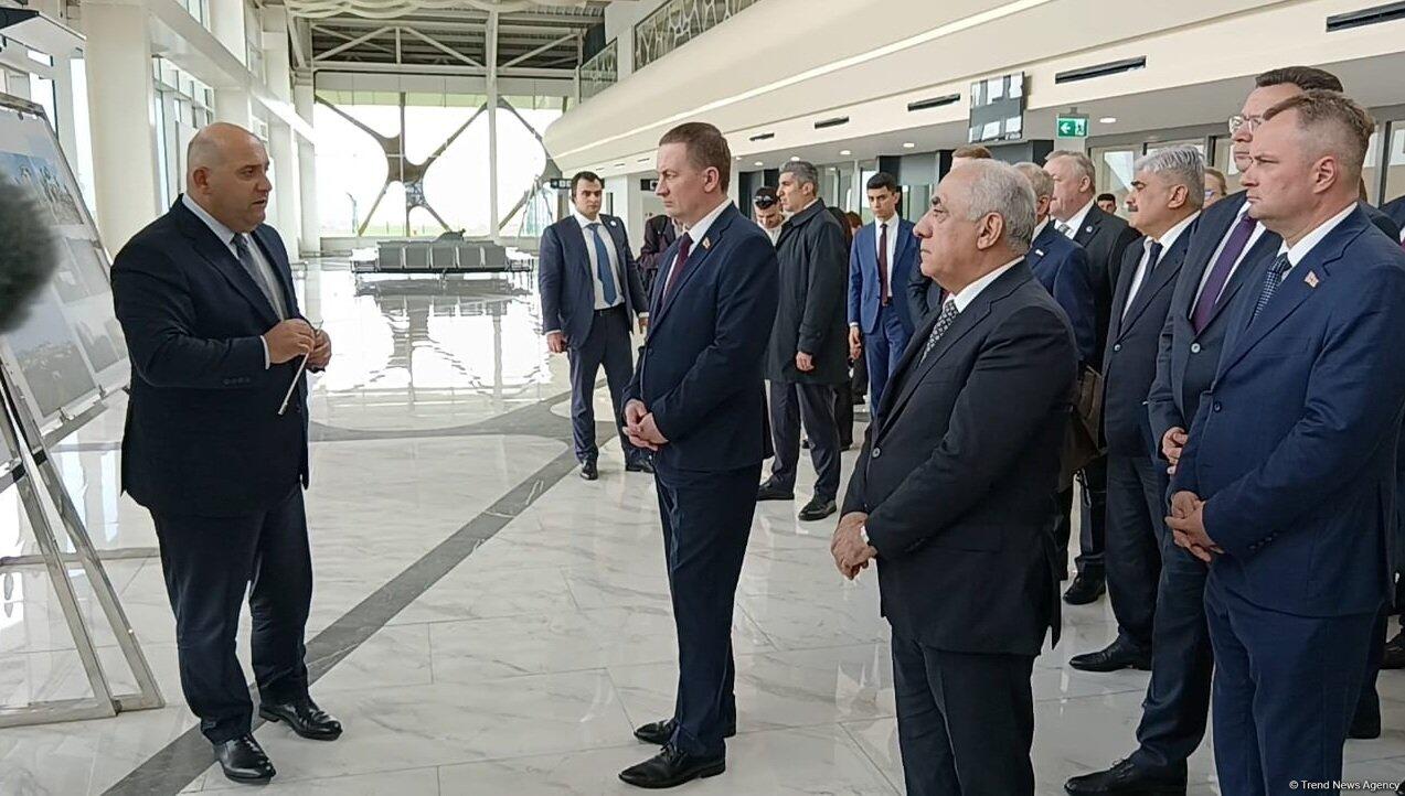 Belarus Baş naziri Füzulidə aparılan genişmiqyaslı bərpa-quruculuq işləri barədə məlumatlandırılıb