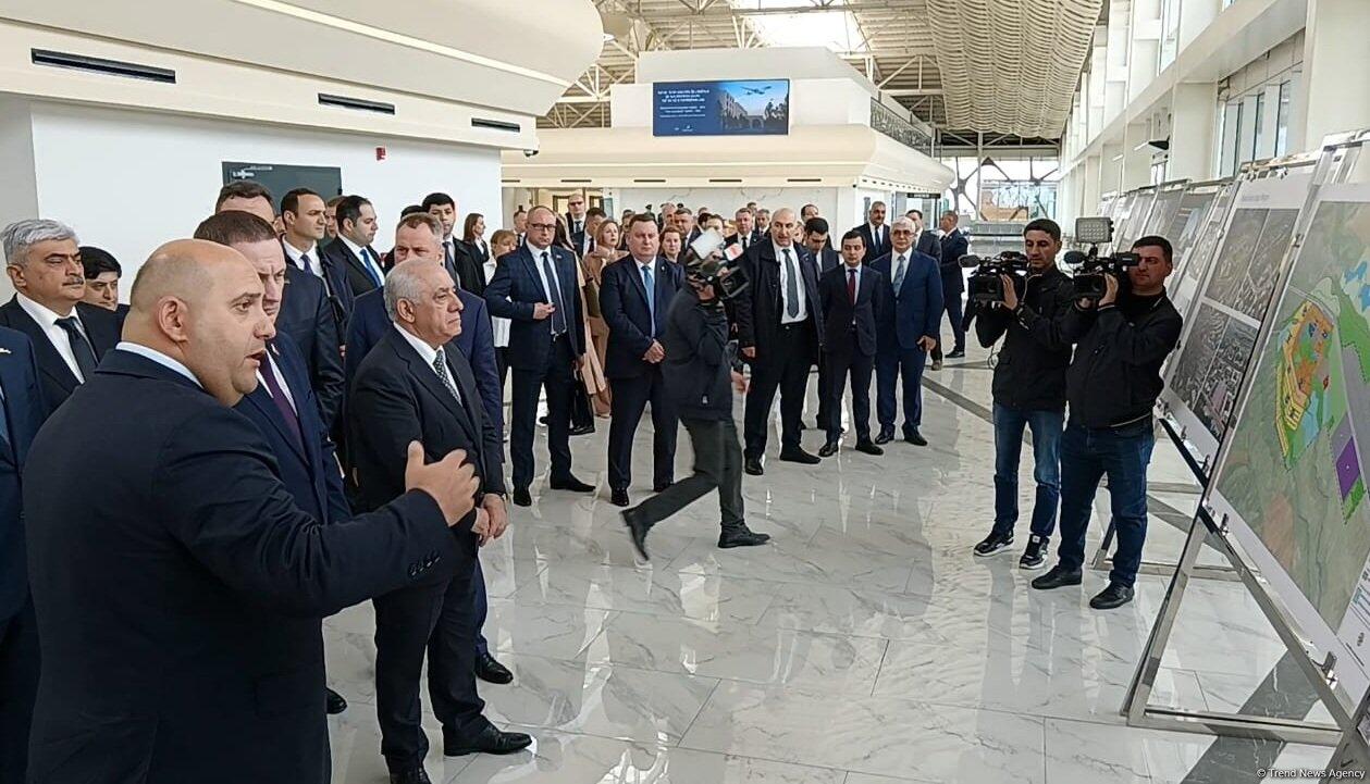 Belarus Baş naziri Füzulidə aparılan genişmiqyaslı bərpa-quruculuq işləri barədə məlumatlandırılıb