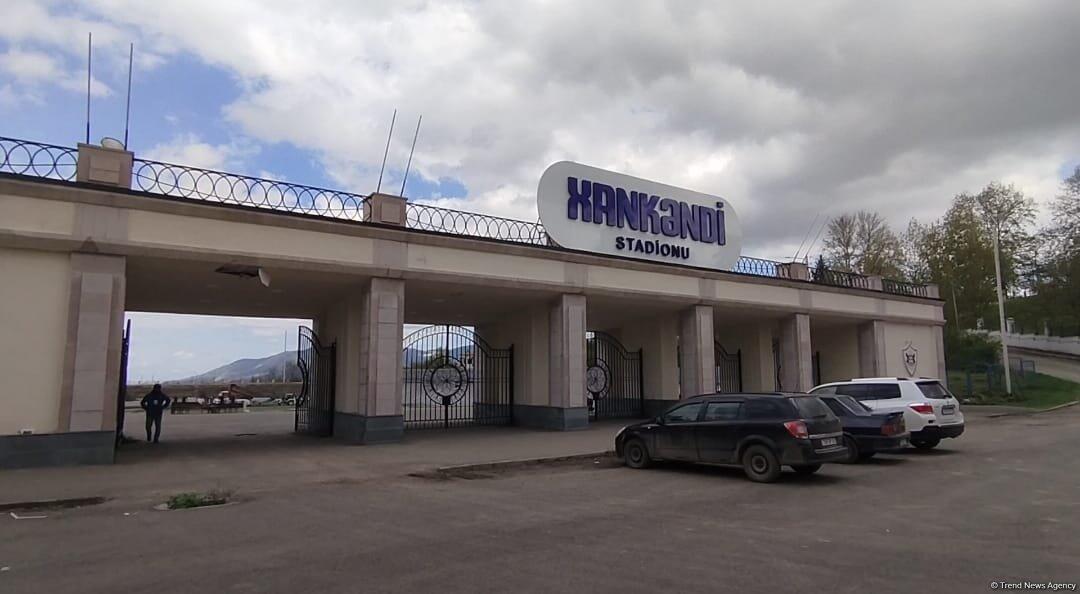 Продолжается реконструкция стадиона в Ханкенди