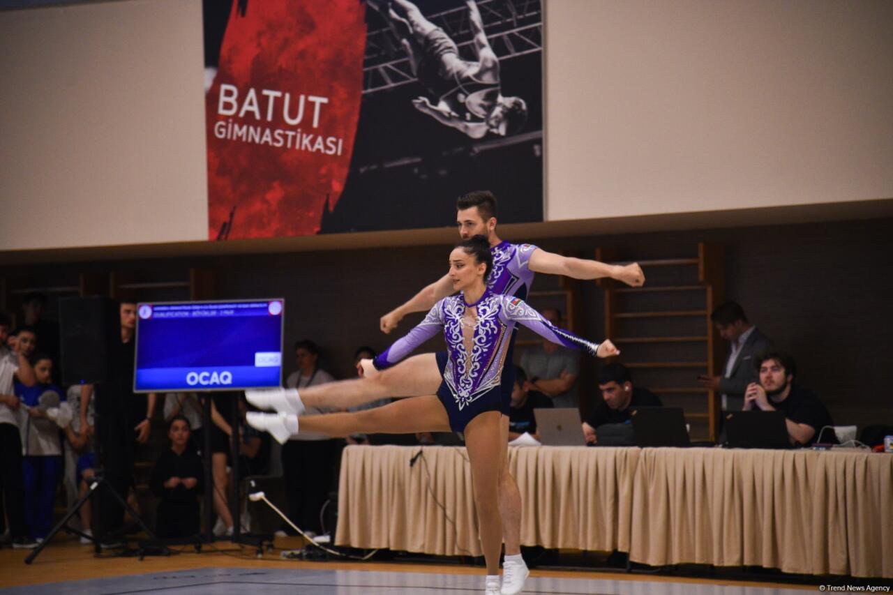 Награждены победители 9-го чемпионата страны и Первенства Баку по аэробной гимнастике
