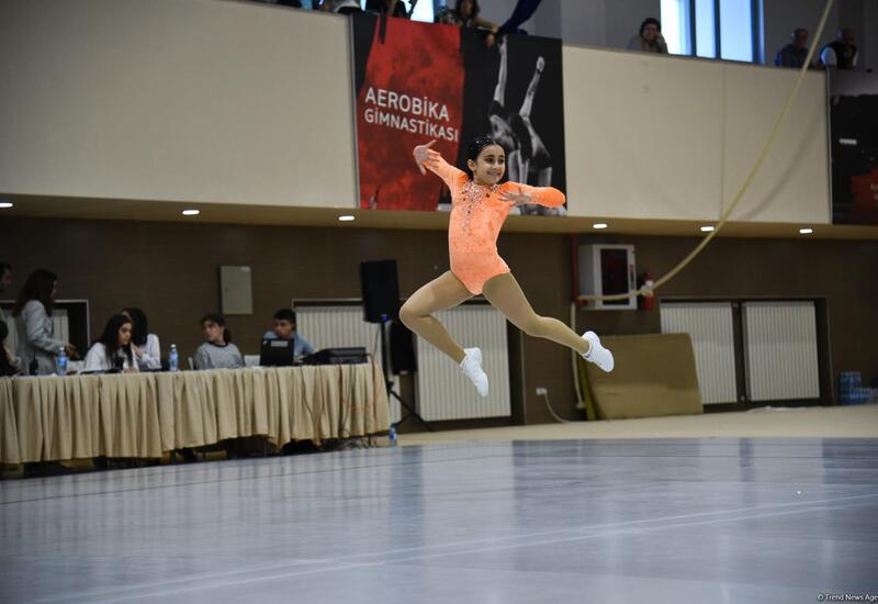 Bakıda “Aerobika gimnastikası üzrə 9-cu ölkə çempionatı və Bakı birinciliyi”nin ikinci günü keçirilir