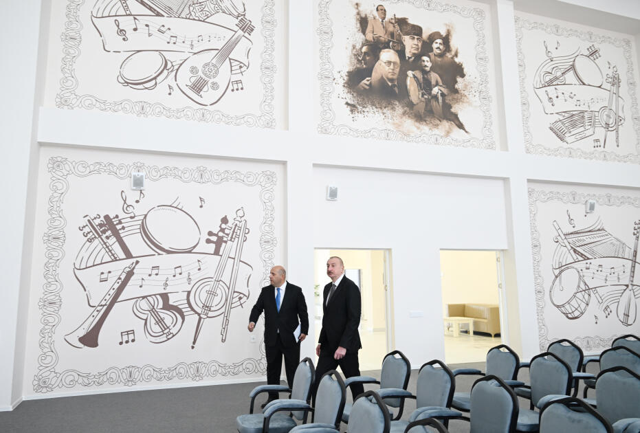 Prezident İlham Əliyev Ağdam rayonunun Kəngərli kəndinin birinci mərhələsinin açılışında iştirak edib