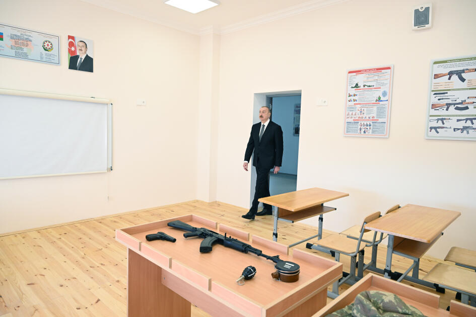 Prezident İlham Əliyev Ağdam rayonunun Kəngərli kəndinin birinci mərhələsinin açılışında iştirak edib