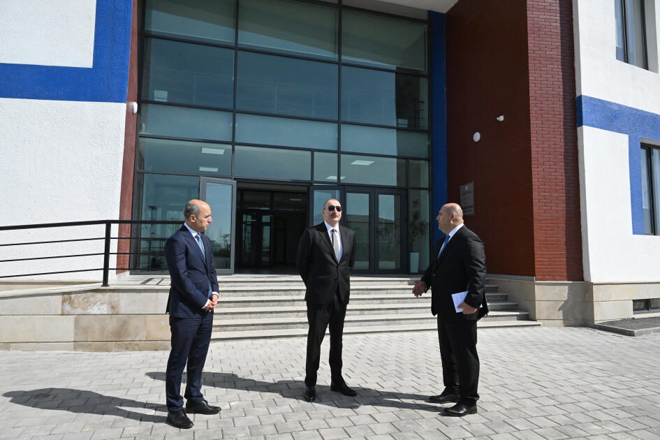 Prezident İlham Əliyev Ağdam rayonunun Kəngərli kəndinin birinci mərhələsinin açılışında iştirak edib