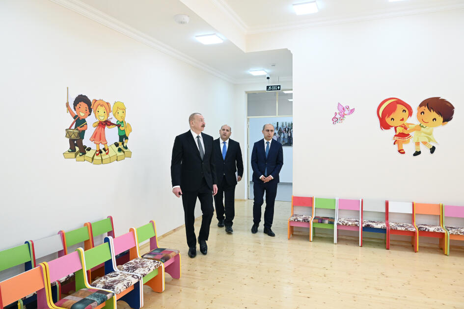 Prezident İlham Əliyev Ağdam rayonunun Kəngərli kəndinin birinci mərhələsinin açılışında iştirak edib