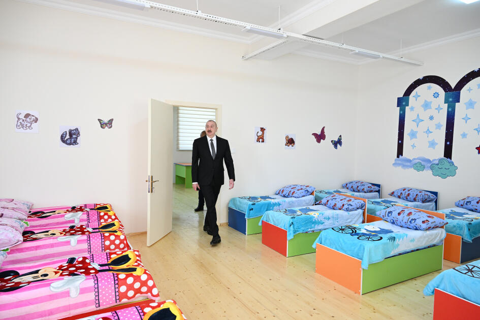 Prezident İlham Əliyev Ağdam rayonunun Kəngərli kəndinin birinci mərhələsinin açılışında iştirak edib