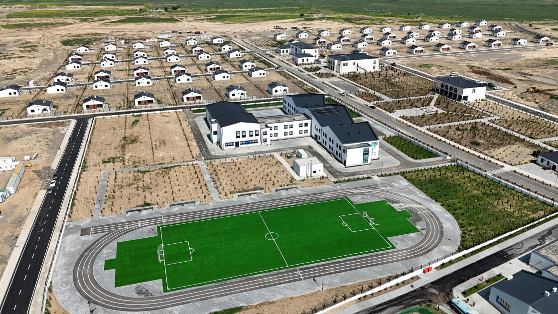 Prezident İlham Əliyev Ağdam rayonunun Kəngərli kəndinin birinci mərhələsinin açılışında iştirak edib