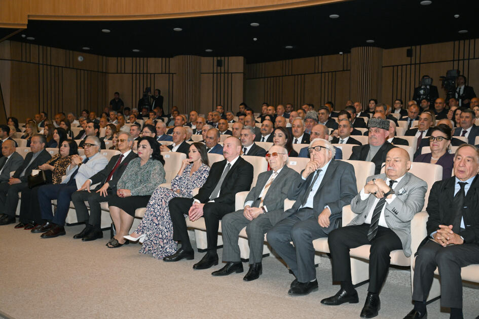Prezident İlham Əliyev və birinci xanım Mehriban Əliyeva Ağdam Muğam Mərkəzinin açılışında iştirak ediblər