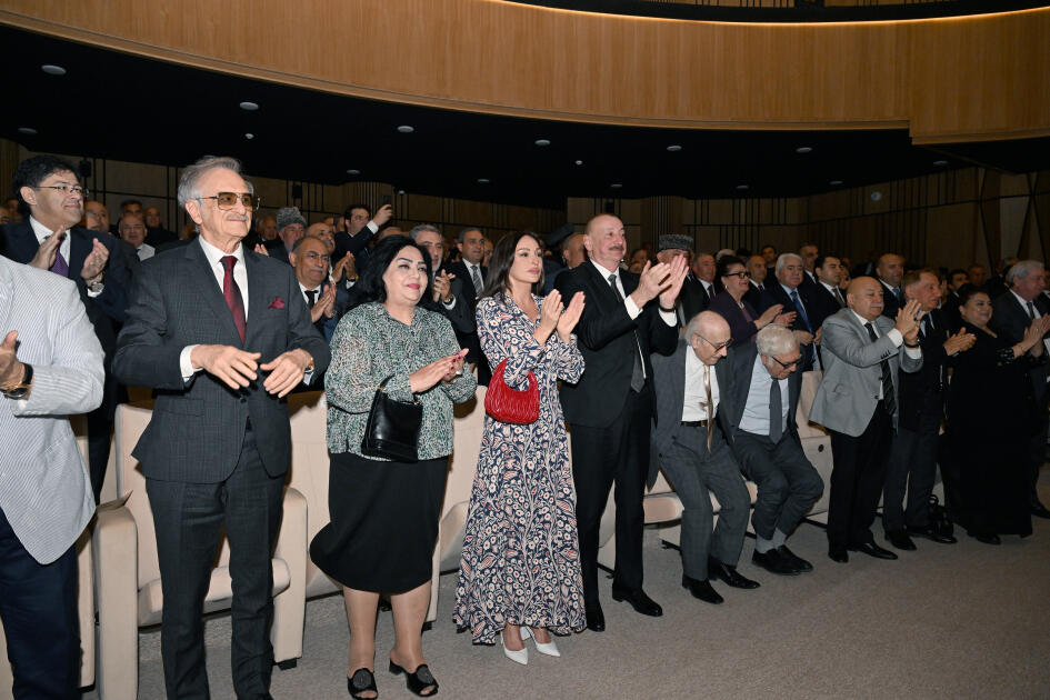 Prezident İlham Əliyev və birinci xanım Mehriban Əliyeva Ağdam Muğam Mərkəzinin açılışında iştirak ediblər