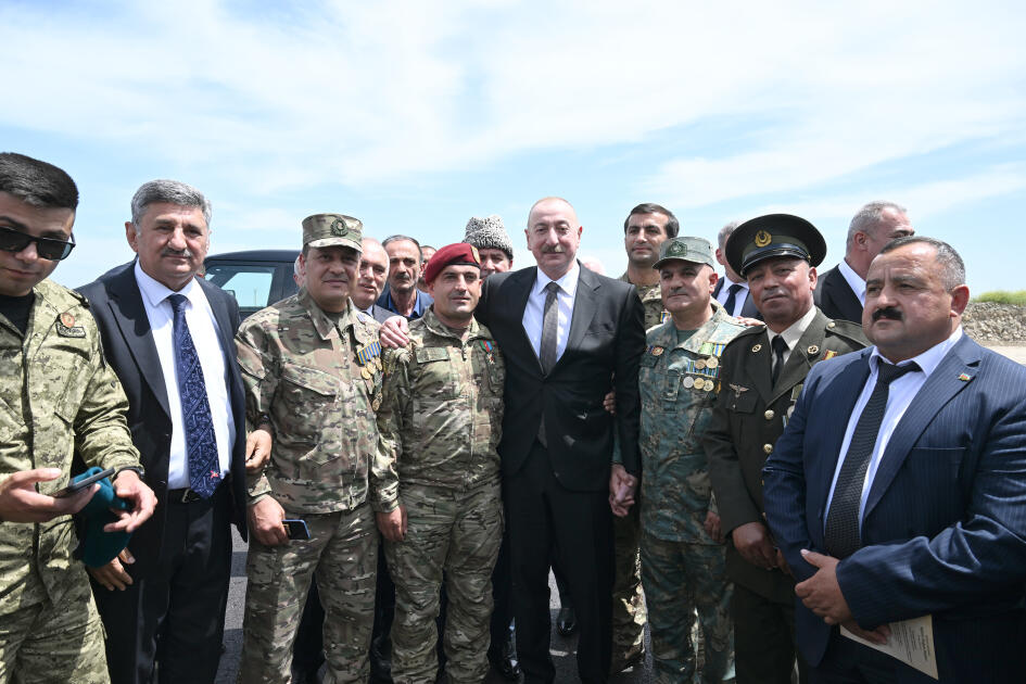 Prezident İlham Əliyev və birinci xanım Mehriban Əliyeva Ağdam Muğam Mərkəzinin açılışında iştirak ediblər