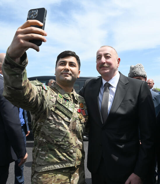 Prezident İlham Əliyev və birinci xanım Mehriban Əliyeva Ağdam Muğam Mərkəzinin açılışında iştirak ediblər