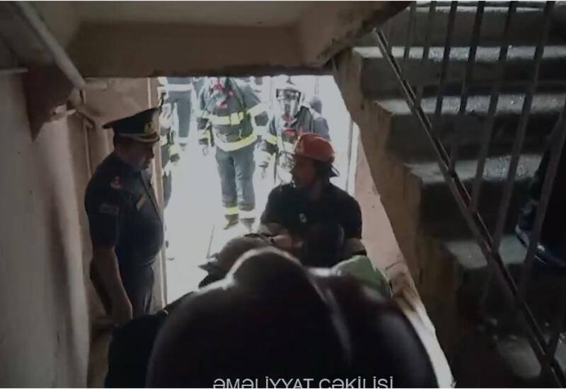 Gəncədə yaşayış binasında partlayış olub