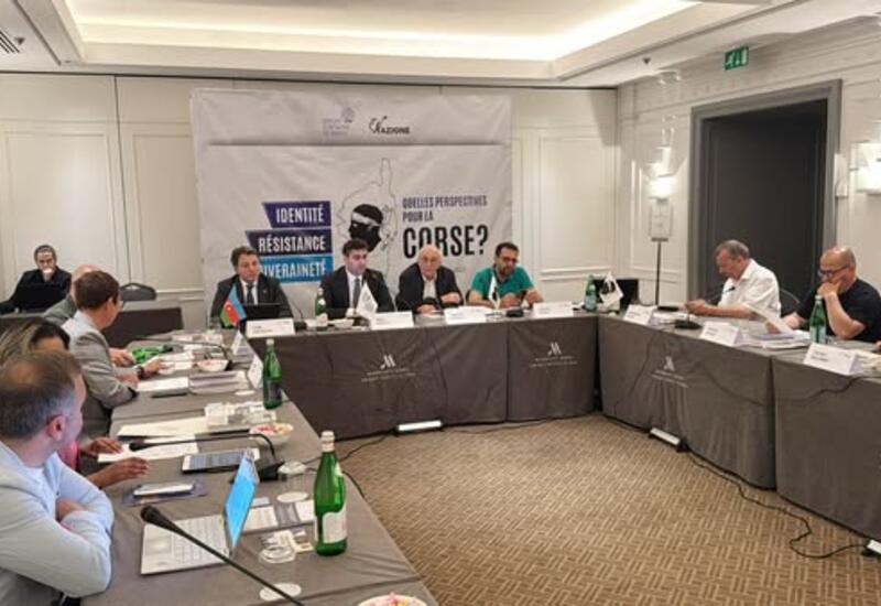İtaliyada "Milli Kimlik, Müqavimət və Suverenlik: Korsika üçün perspektivlər" mövzusunda konfrans keçirilib