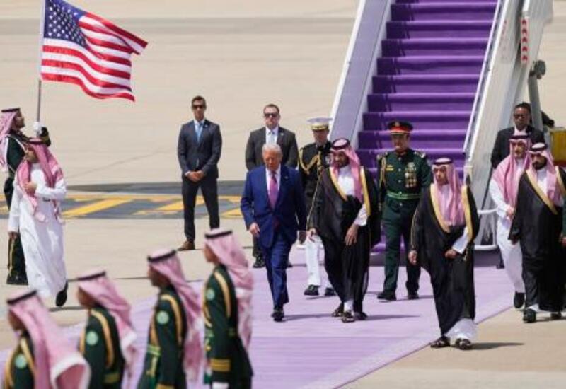 Трамп прибыл в Саудовскую Аравию