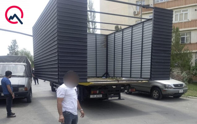 Həmin “moyka” ərazidən yığışdırıldı