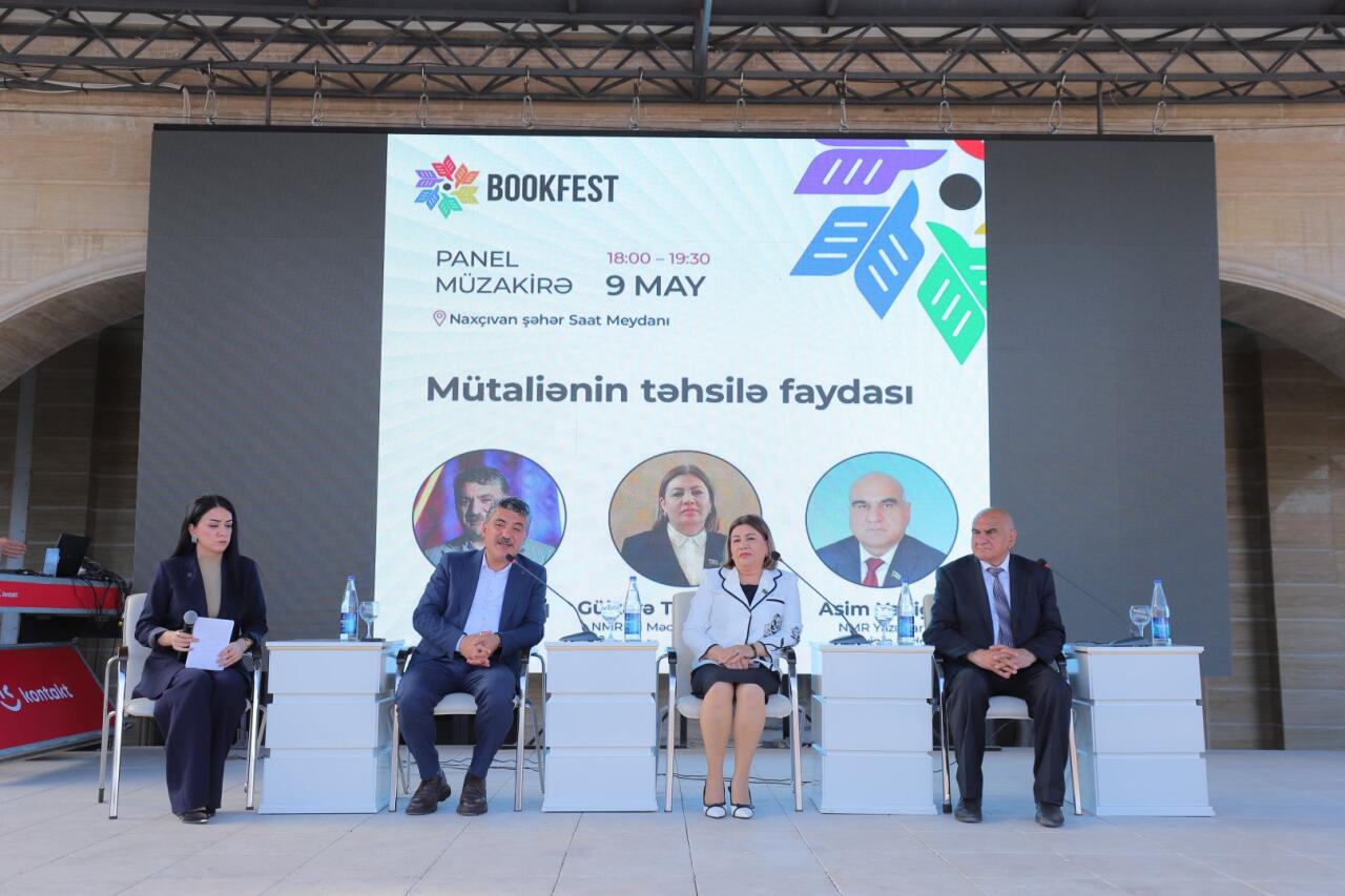 Naxçıvanda Ümummilli Lider Heydər Əliyevin anadan olmasının 102-ci ildönümünə həsr olunmuş “BookFest Naxçıvan Kitab Sərgisi 2025” keçirilib