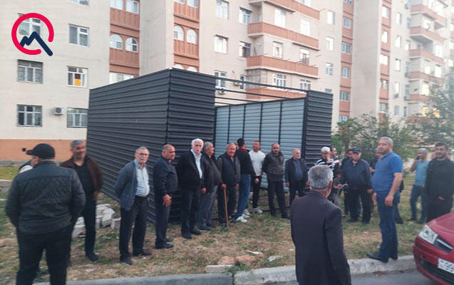 Həmin “moyka” ərazidən yığışdırıldı