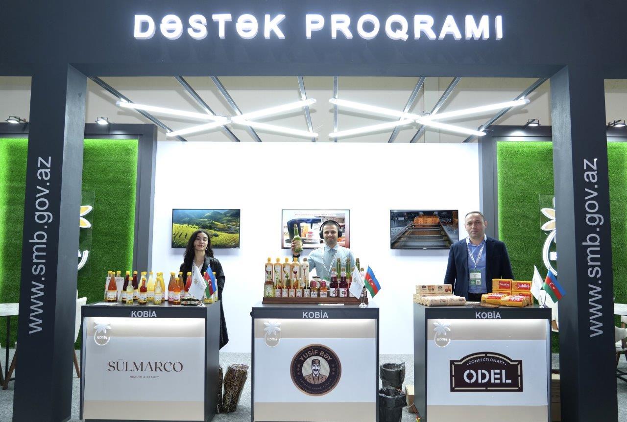 Dövlət dəstəyi ilə 10-a yaxın sahibkar “Caspian Agro” və “InterFood Azerbaijan” sərgilərində