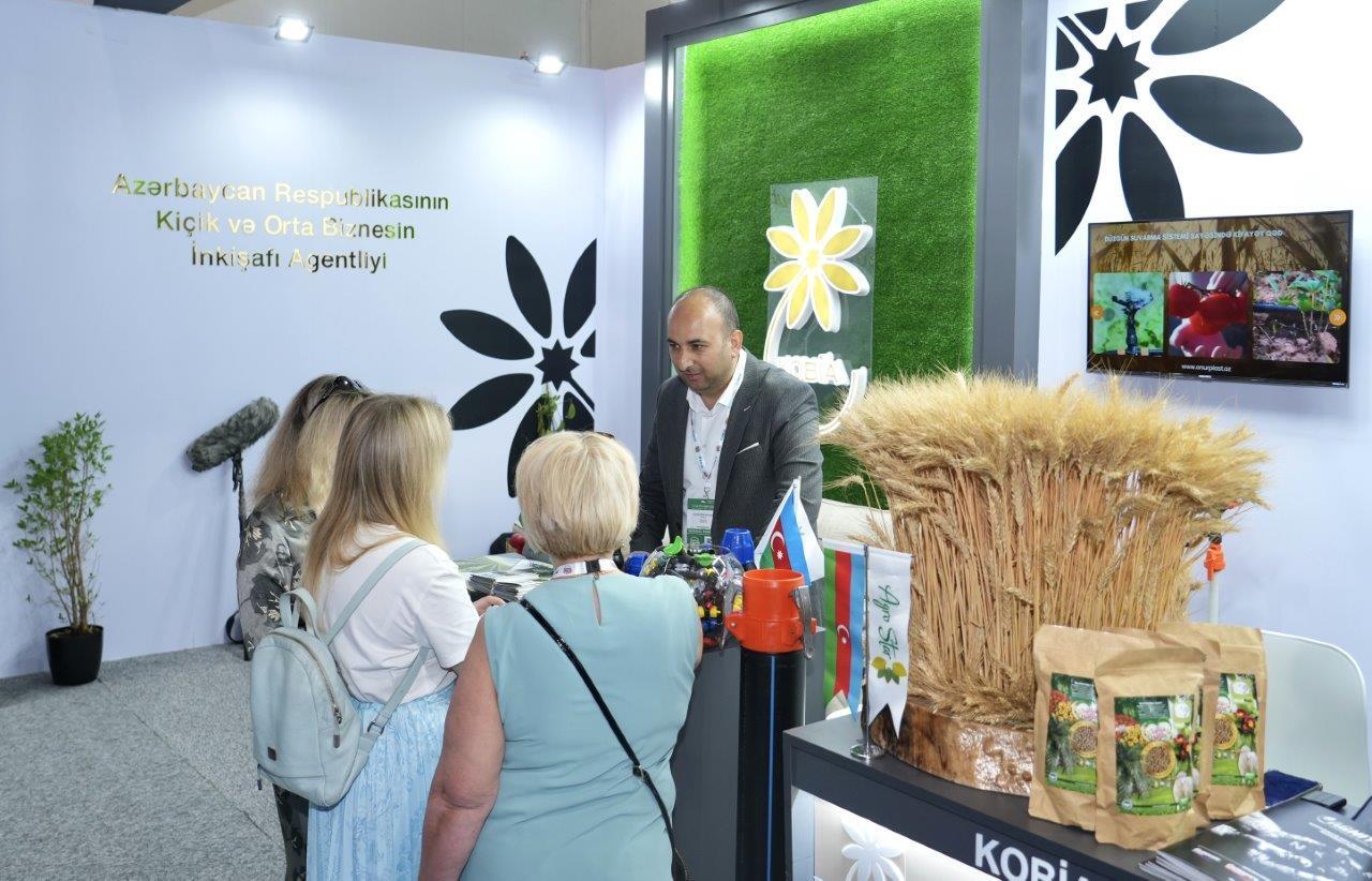 Dövlət dəstəyi ilə 10-a yaxın sahibkar “Caspian Agro” və “InterFood Azerbaijan” sərgilərində