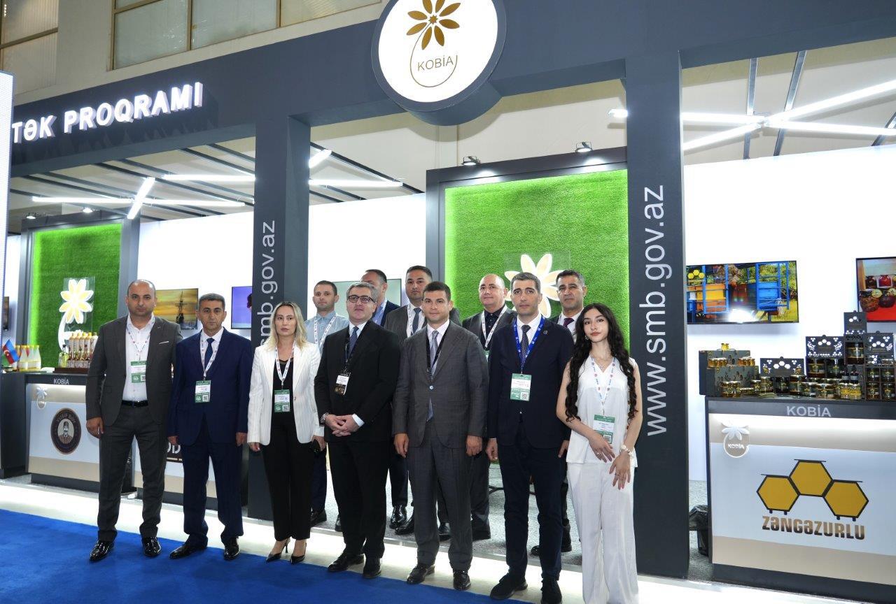 Dövlət dəstəyi ilə 10-a yaxın sahibkar “Caspian Agro” və “InterFood Azerbaijan” sərgilərində