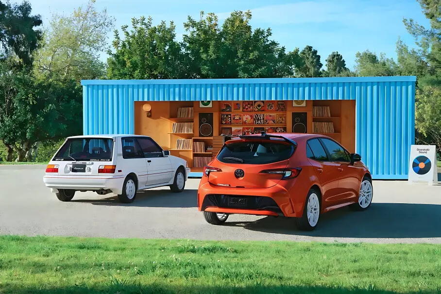 Ностальгия по «восьмидесятым»: представлен спортивный хэтчбек Toyota Corolla FX