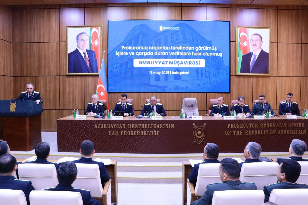 Baş Prokurorluqda əməliyyat müşavirəsi keçirilib
