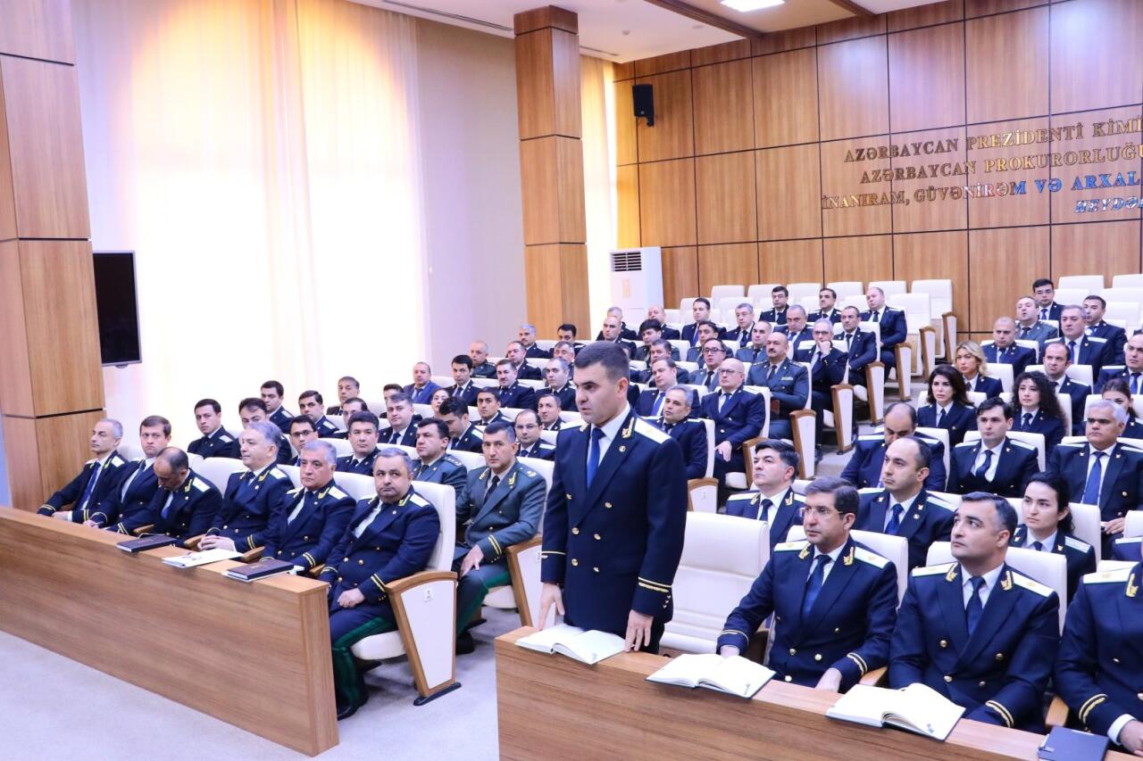 Baş Prokurorluqda əməliyyat müşavirəsi keçirilib