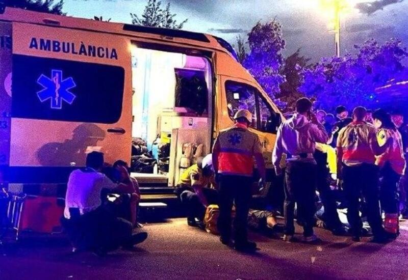 Автомобиль въехал в толпу болельщиков в Испании