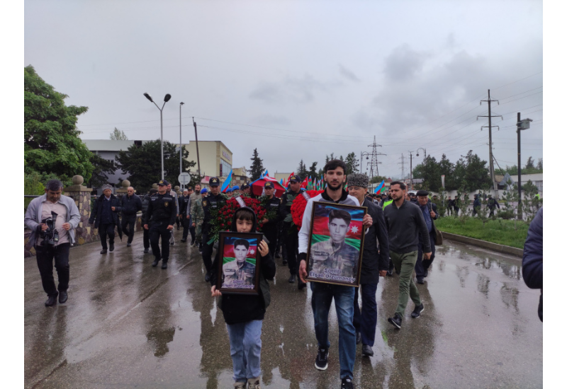 В Губе похоронили останки военнослужащего, павшего шехидом 32 года назад