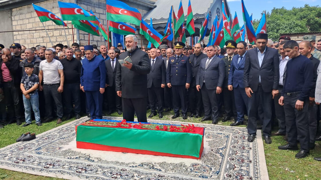 Birinci Qarabağ müharibəsinin şəhidi Ağcabədidə torpağa tapşırılıb