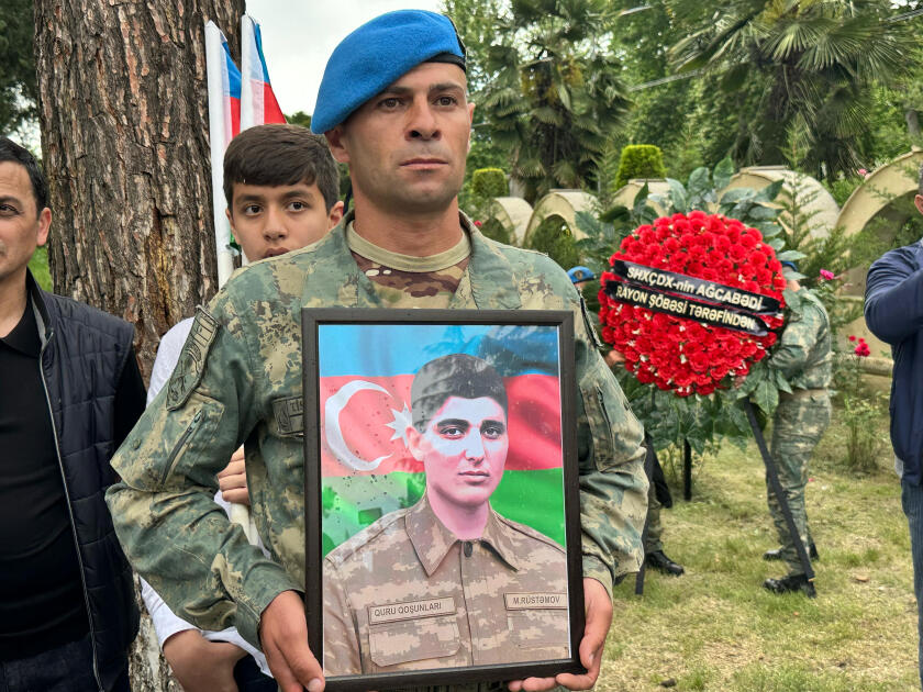 Birinci Qarabağ müharibəsinin şəhidi Ağcabədidə torpağa tapşırılıb