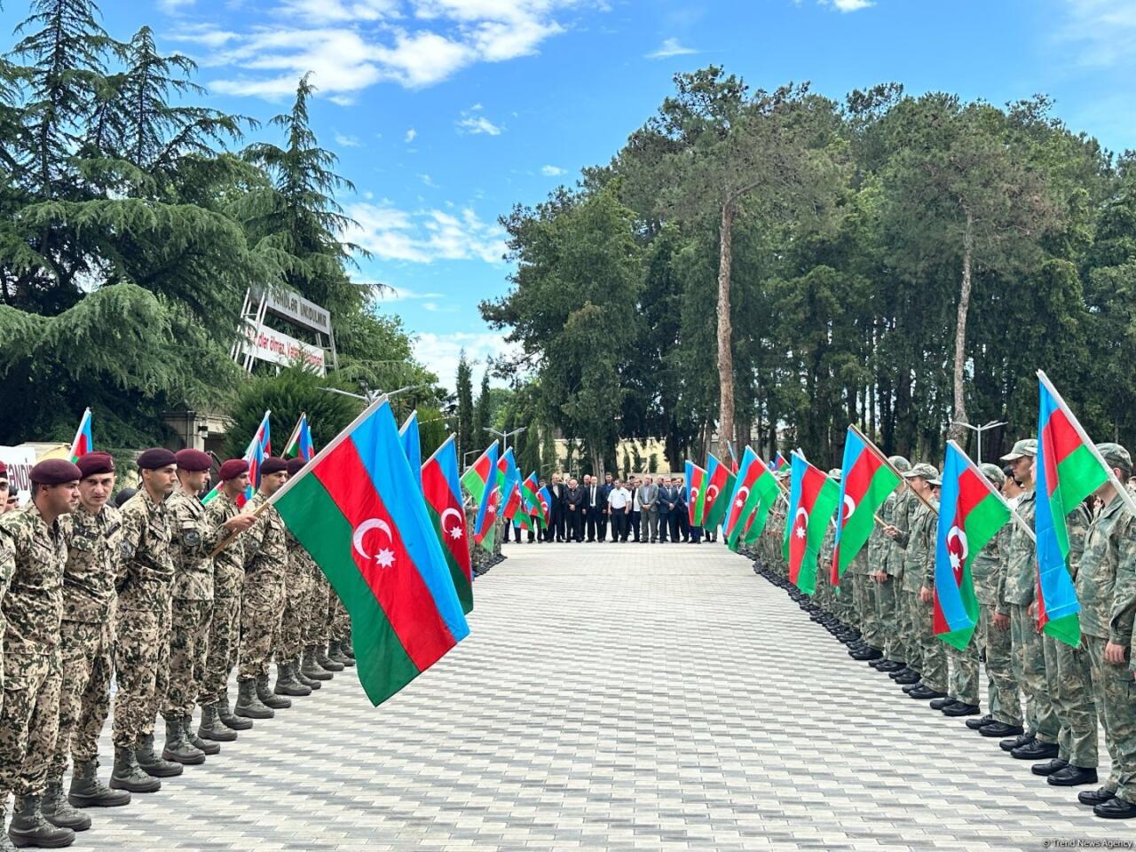 В Агджабеди преданы земле останки шехида Первой Карабахской войны