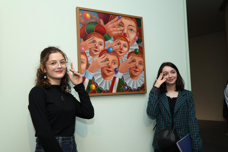 Heydər Əliyev Mərkəzində braziliyalı rəssam Luiz de Souzanın sərgisinin açılışı olub