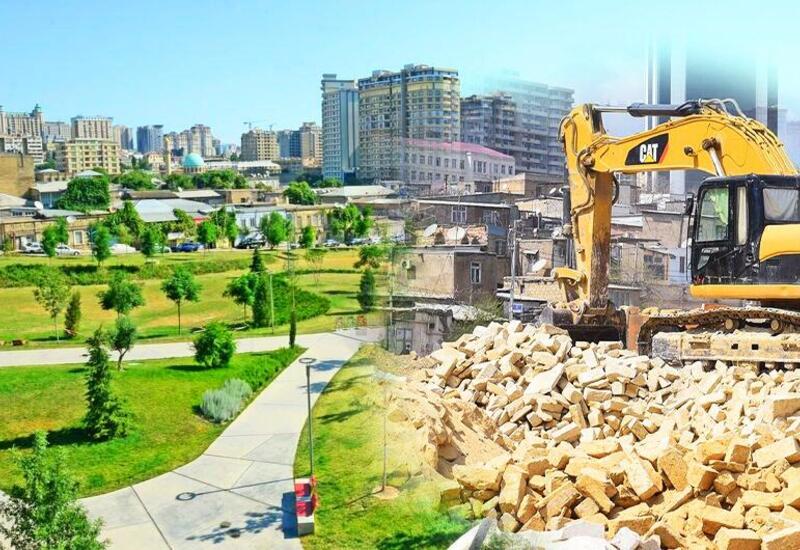 Bakıda böyük söküntü başlayır, bu məbləğdə kompensasiya ödəniləcək, park salınacaq