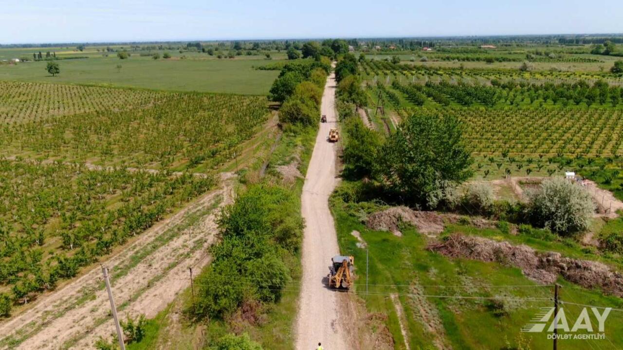 В одном из районов Азербайджана стартовал капремонт важной автодороги
