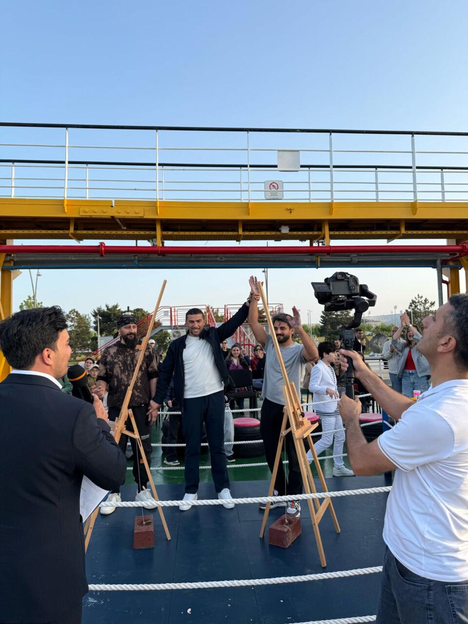 В Баку прошло реалити-арт-шоу на палубе легендарного корабля