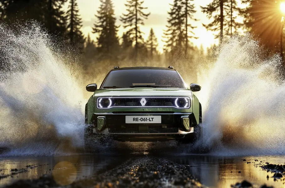 Renault 4 стал полноприводным