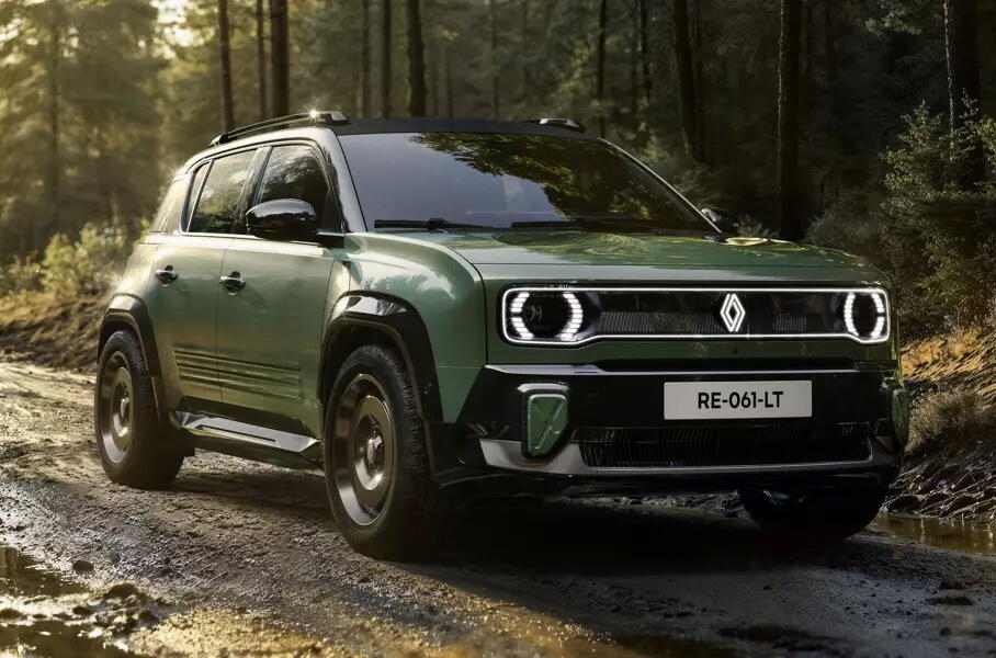 Renault 4 стал полноприводным