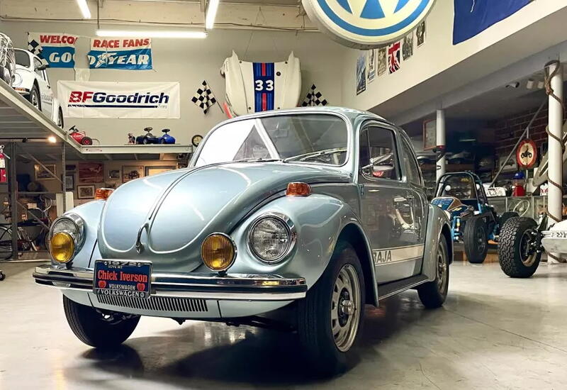 На торги выставили 53-летний Volkswagen Beetle