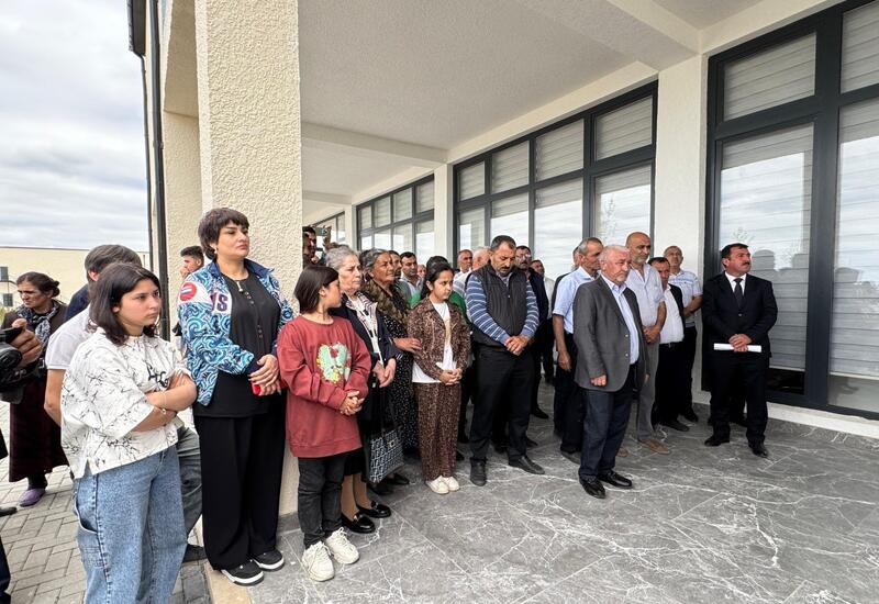 В село Кенгерли Агдамского района вернулась очередная группа вынужденных переселенцев