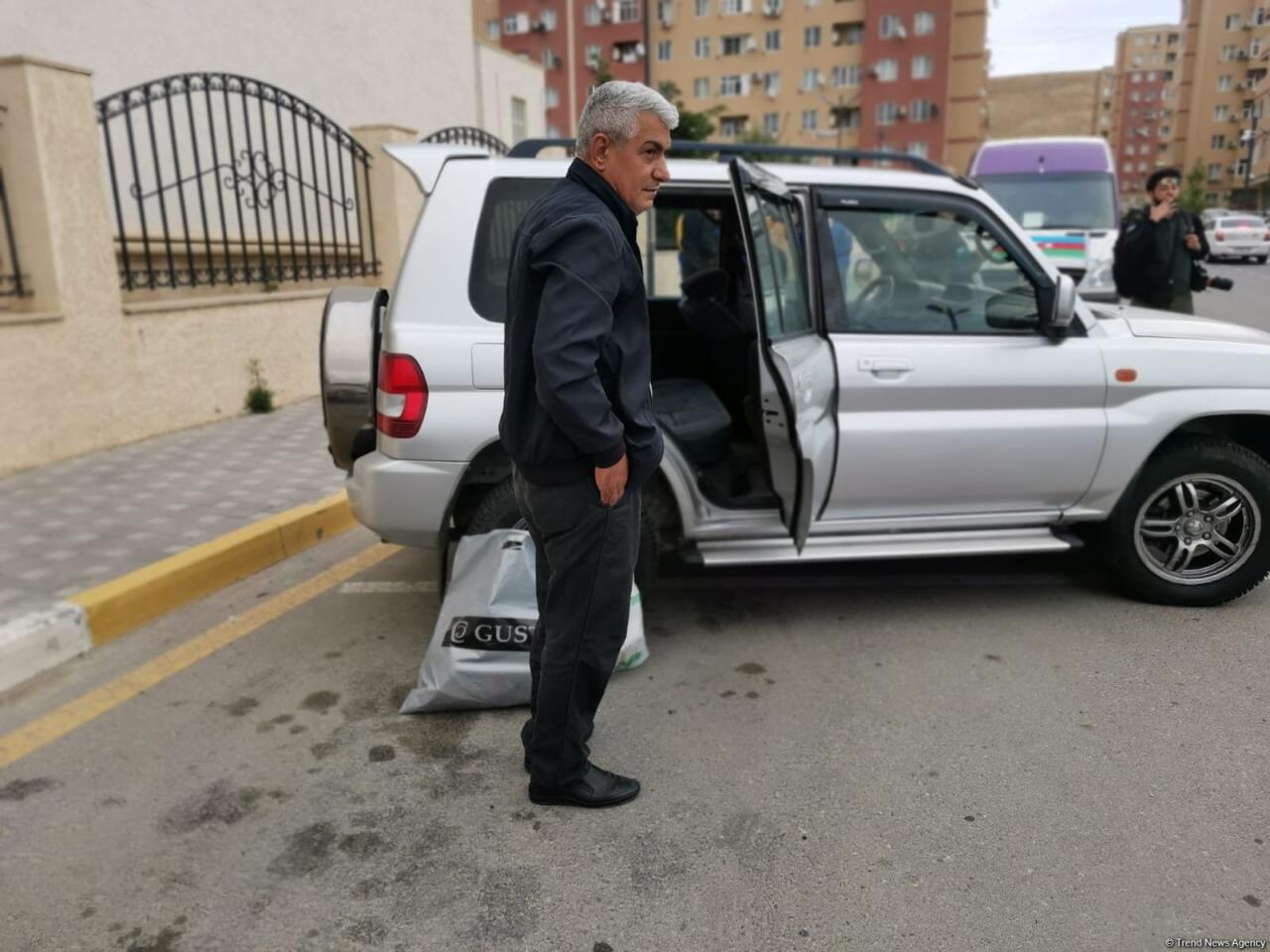 В село Кенгерли Агдамского района возвращается очередная группа бывших вынужденных переселенцев