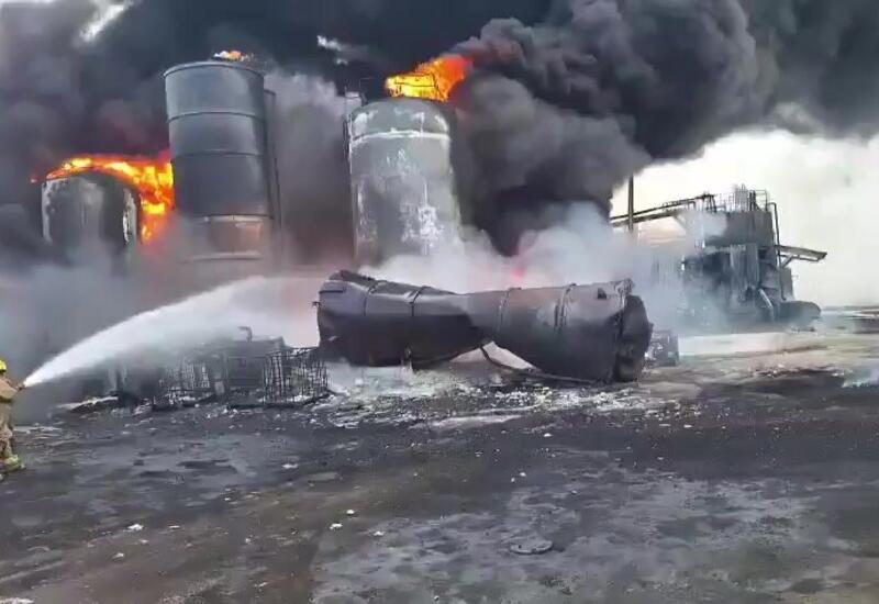 Мощные взрывы на мексиканском заводе