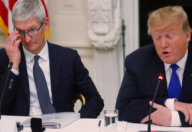 Трамп вновь пригрозил Apple