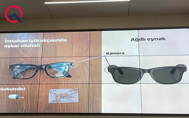 İmtahana bu cür ağıllı eynəklə girməyin, əks halda...