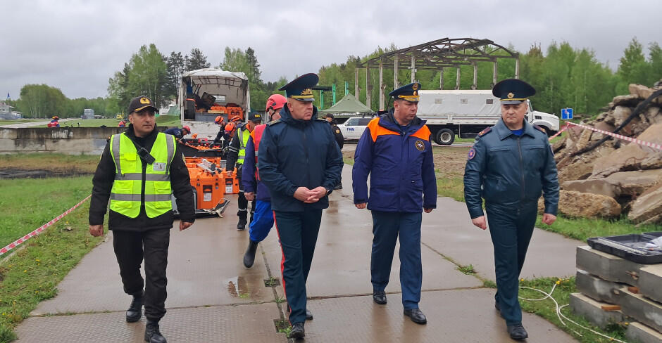 МЧС Азербайджана приняло участие в межгосударственных учениях СНГ