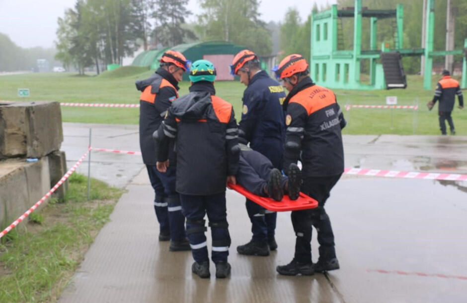 МЧС Азербайджана приняло участие в межгосударственных учениях СНГ