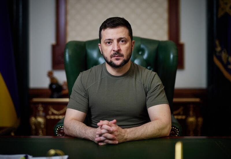 Zelenski Prezident İlham Əliyevi təbrik edib