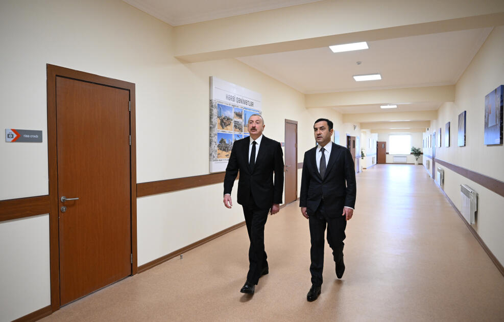 Президент Ильхам Алиев принял участие в открытии здания лицея "Талыстан" в городе Исмаиллы