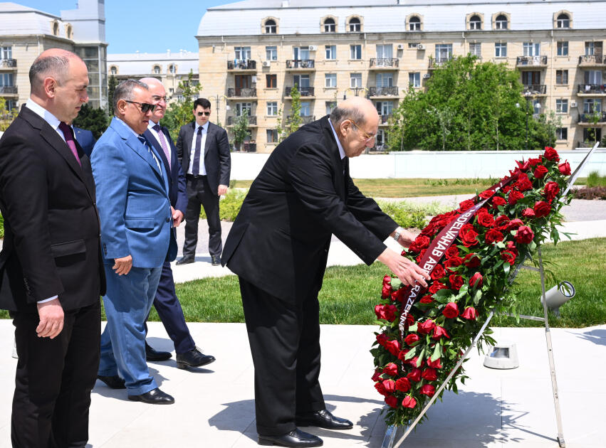 Председатель Сената Египта посетил Парк Победы в Баку